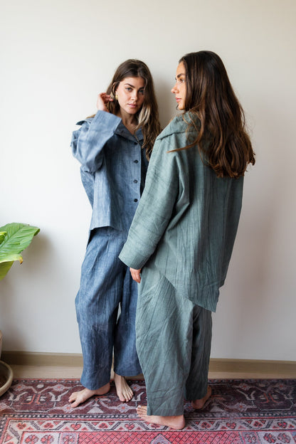 Nayla Pants - Denim Blue