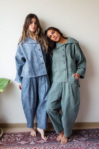Nayla Pants - Denim Blue