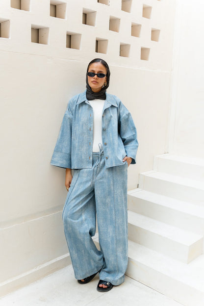 Light Faded Denim Shirt