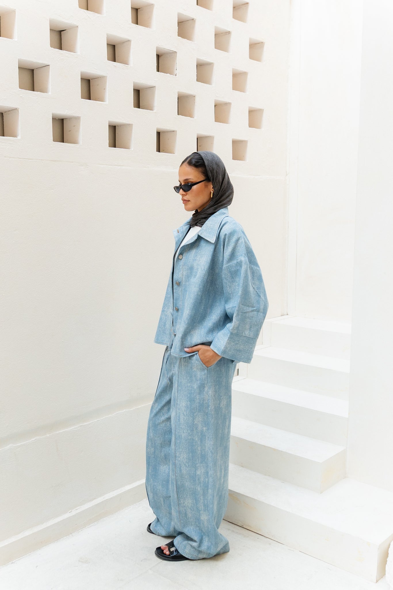 Light Faded Denim Shirt