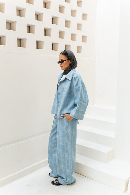 Light Faded Denim Shirt