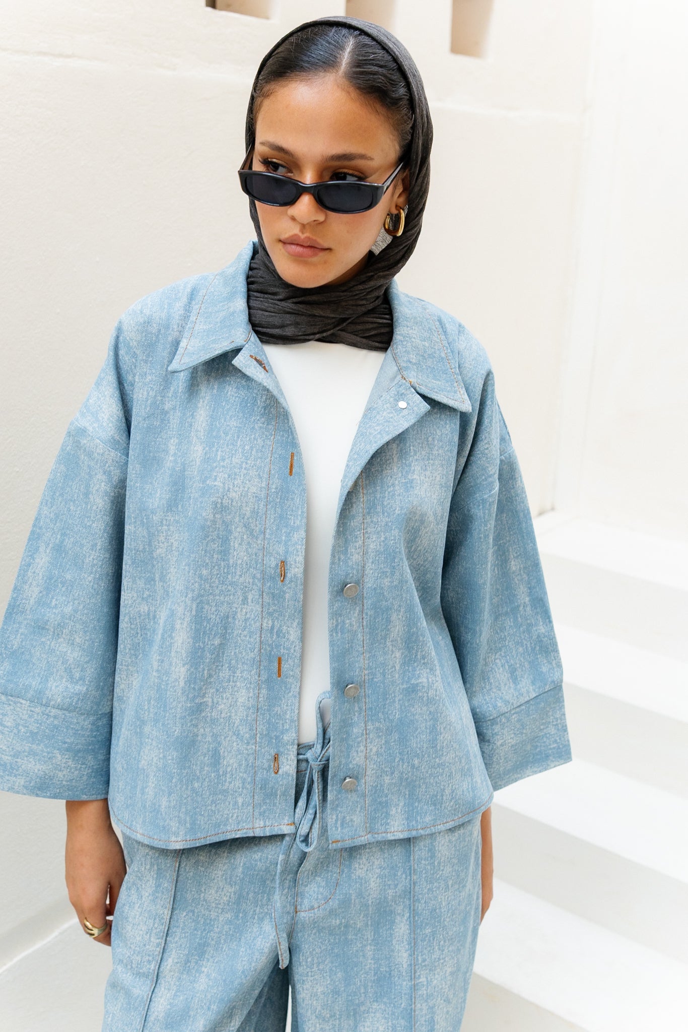 Light Faded Denim Shirt