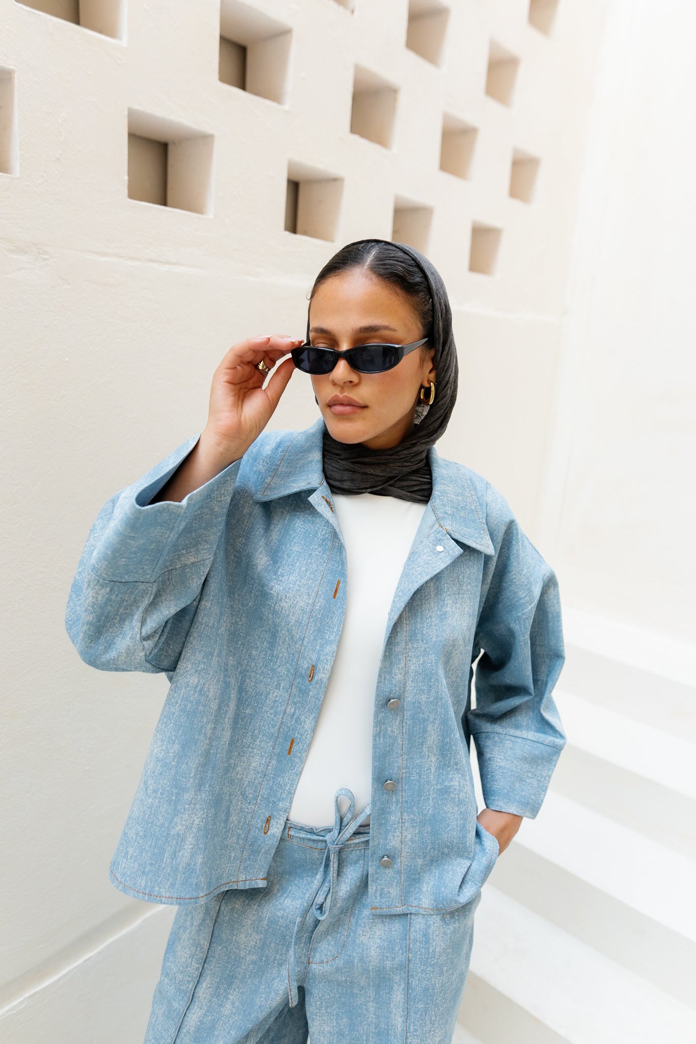 Light Faded Denim Shirt