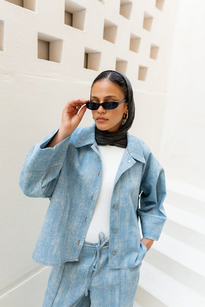 Light Faded Denim Shirt