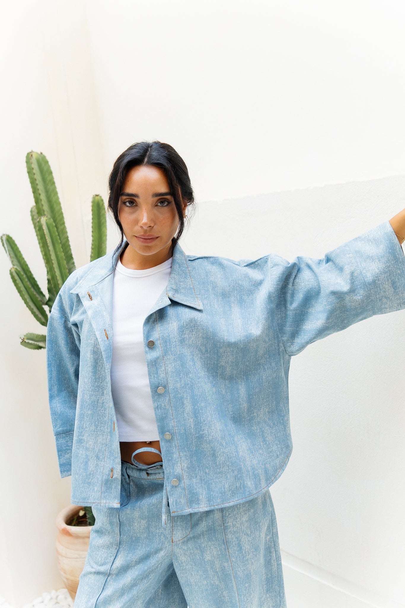 Light Faded Denim Shirt