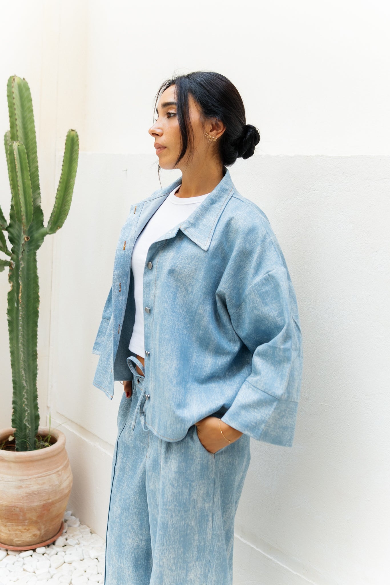 Light Faded Denim Shirt