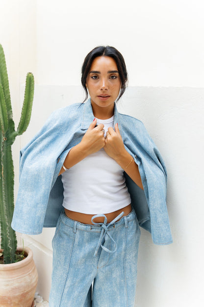 Light Faded Denim Shirt