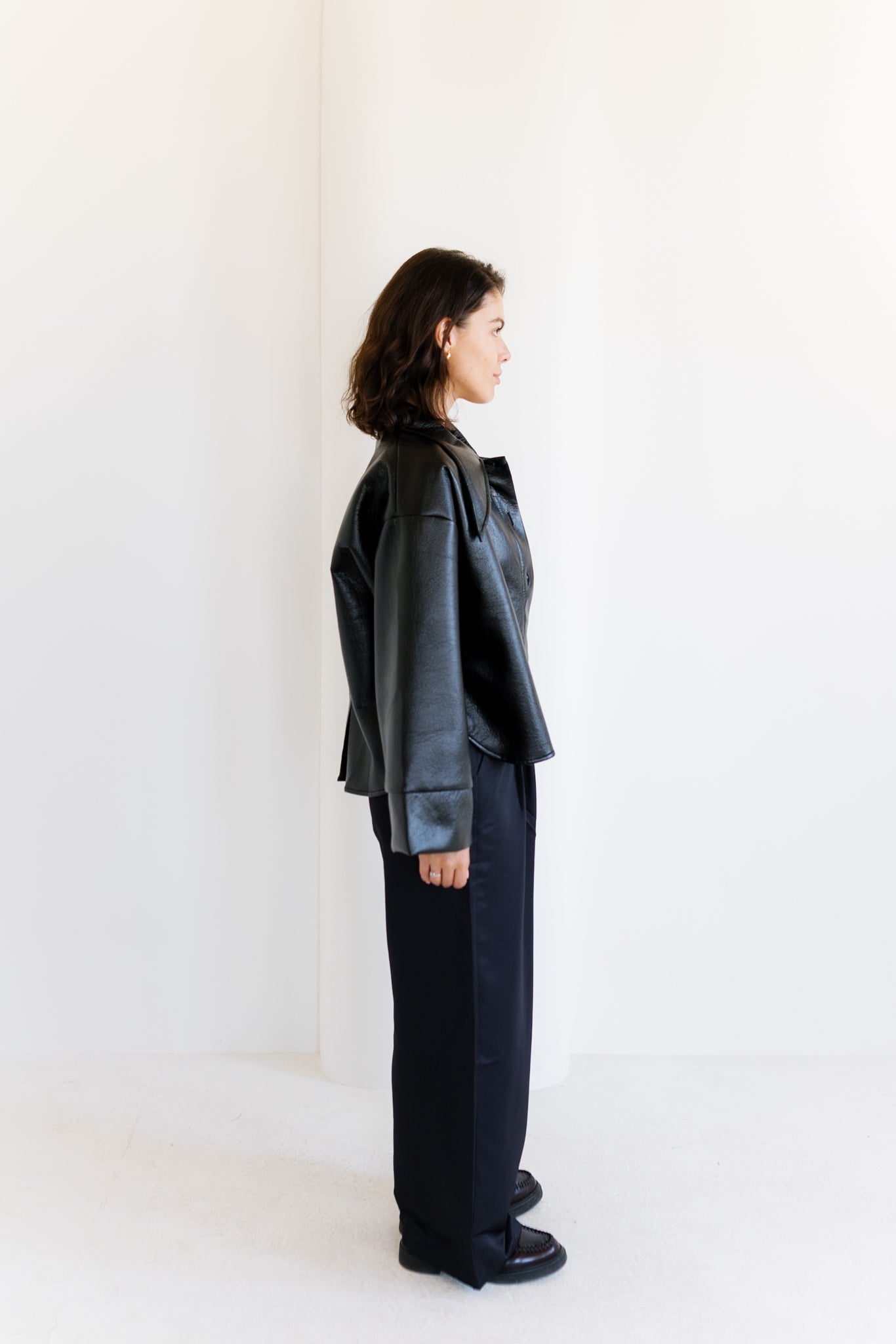 Urban Leather Jacket - Black