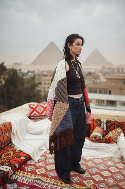 Sahara Patch Shawl