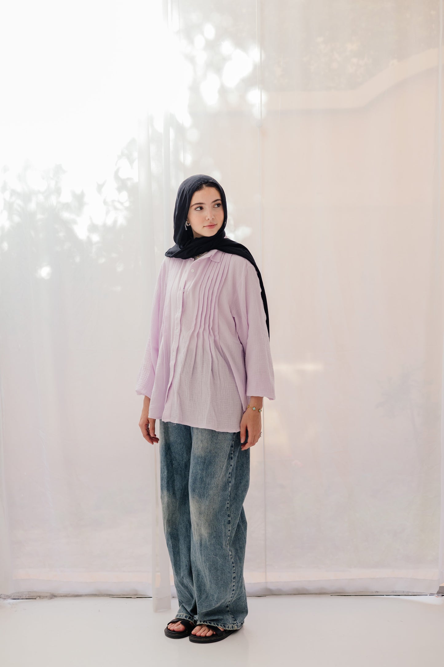 Sola Shirt in Lilac