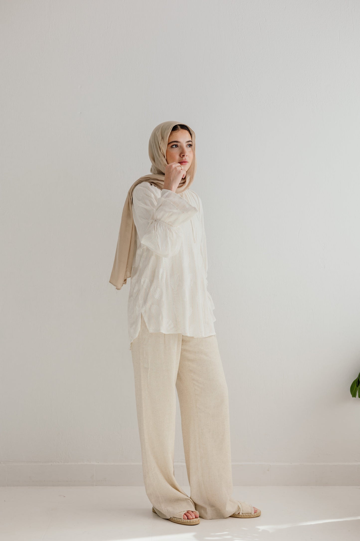 Mist leaf Blouse