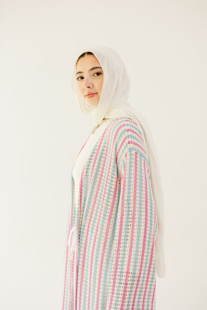 Serene Striped Cardigan