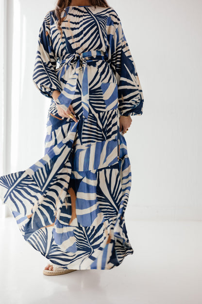 Isla Dress in Blue