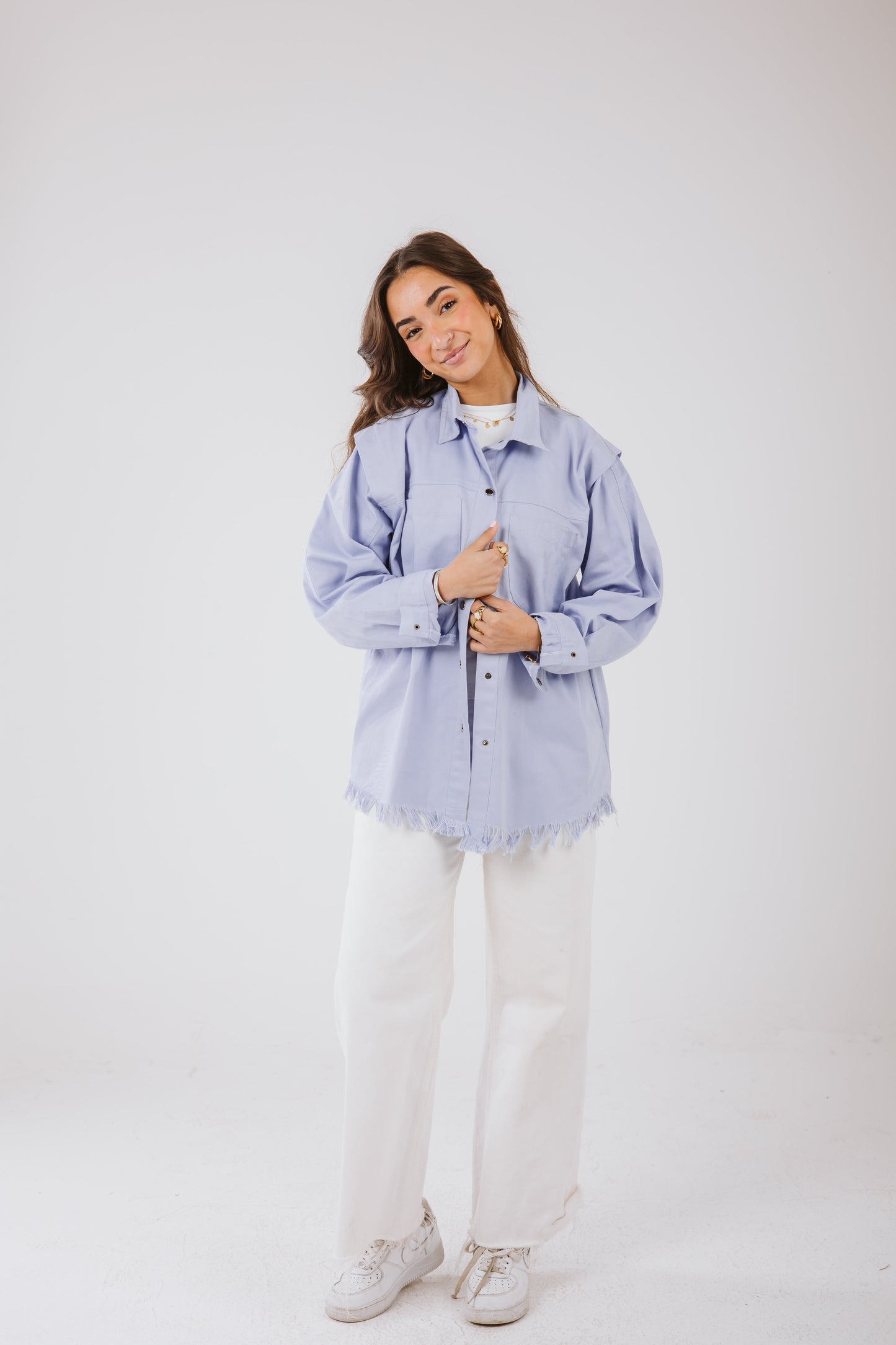 Lyra Shirt in Ice blue