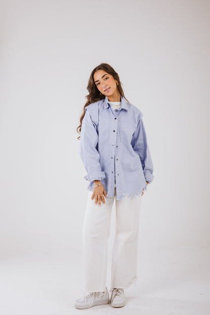Lyra Shirt in Ice blue