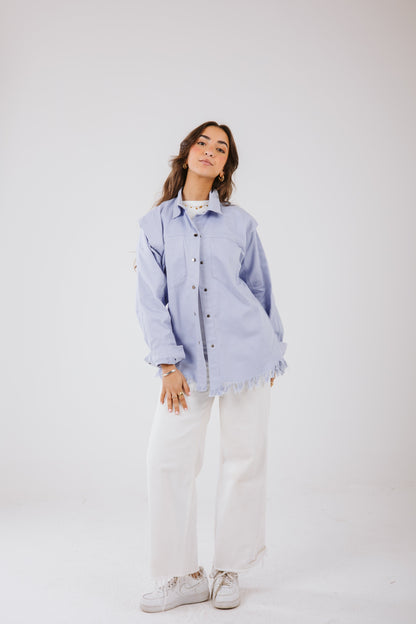 Lyra Shirt in Ice blue