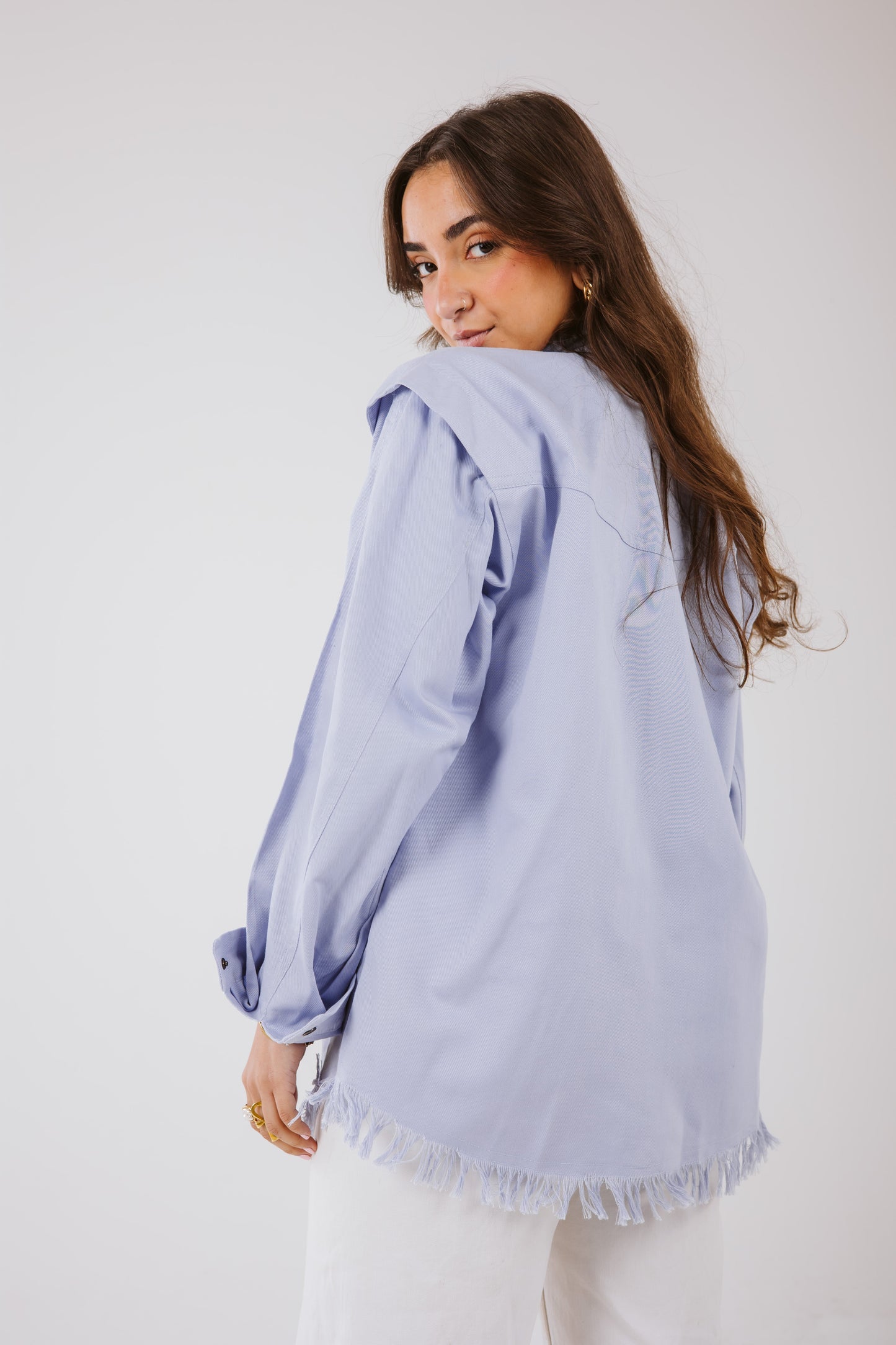 Lyra Shirt in Ice blue