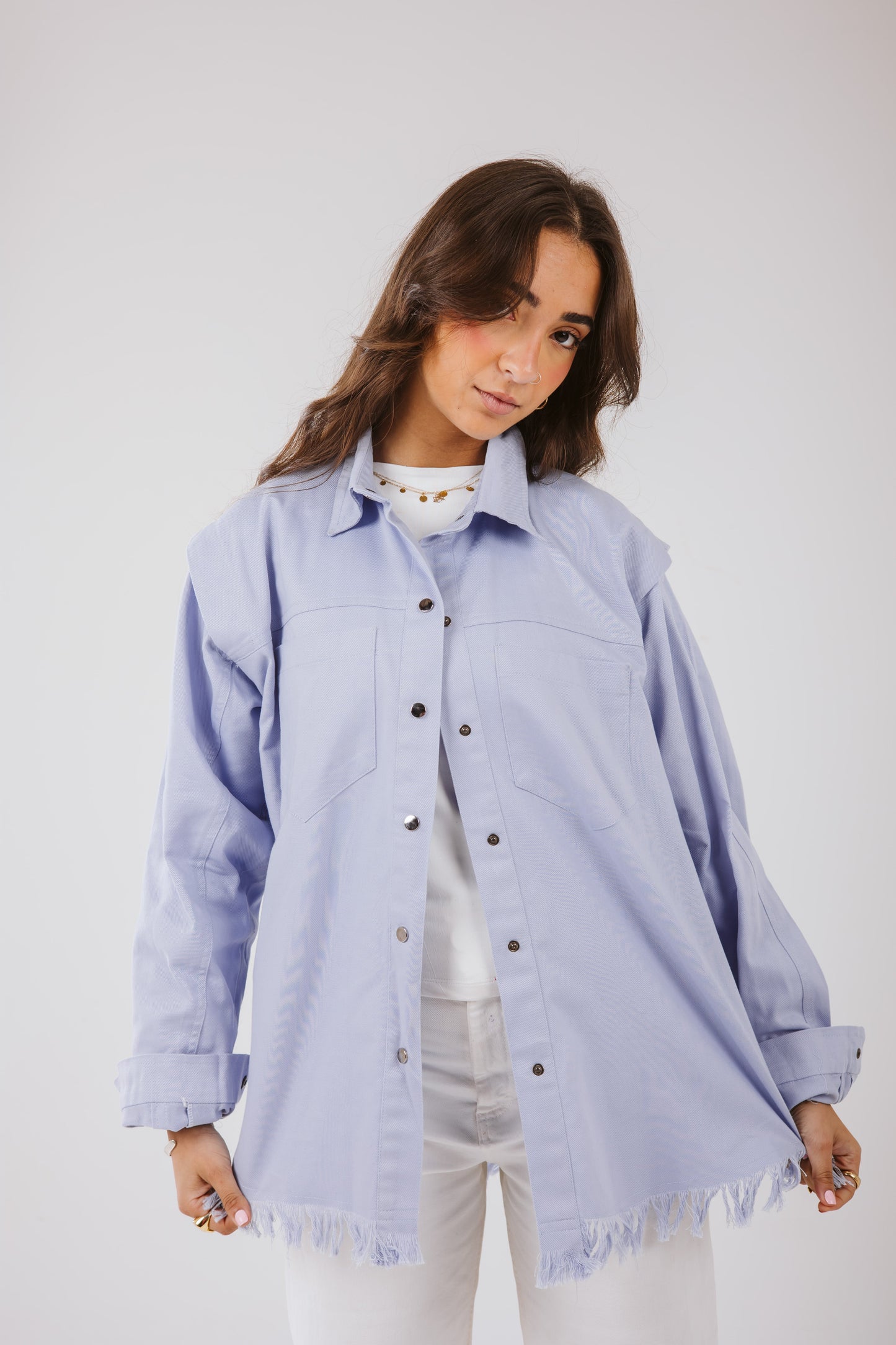 Lyra Shirt in Ice blue
