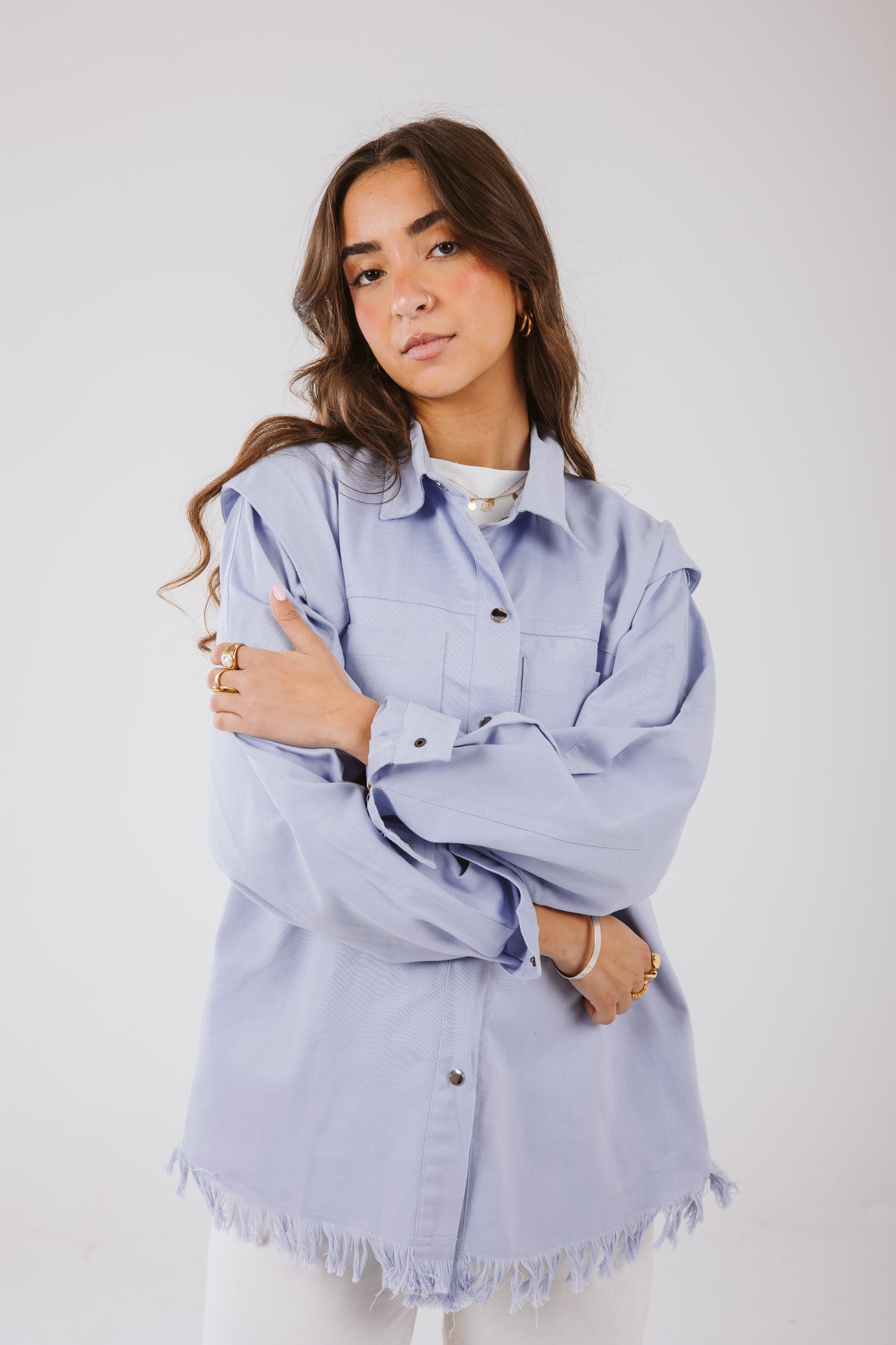 Lyra Shirt in Ice blue