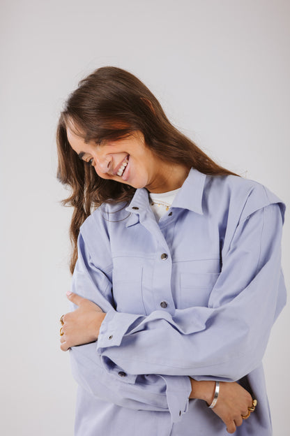 Lyra Shirt in Ice blue