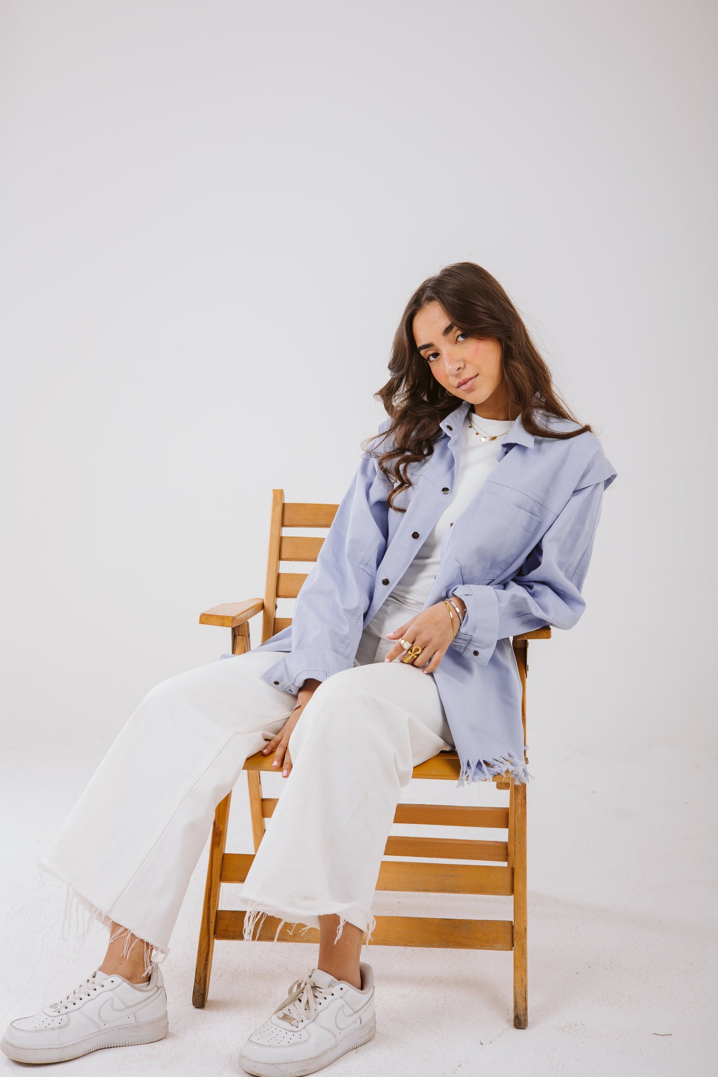 Lyra Shirt in Ice blue