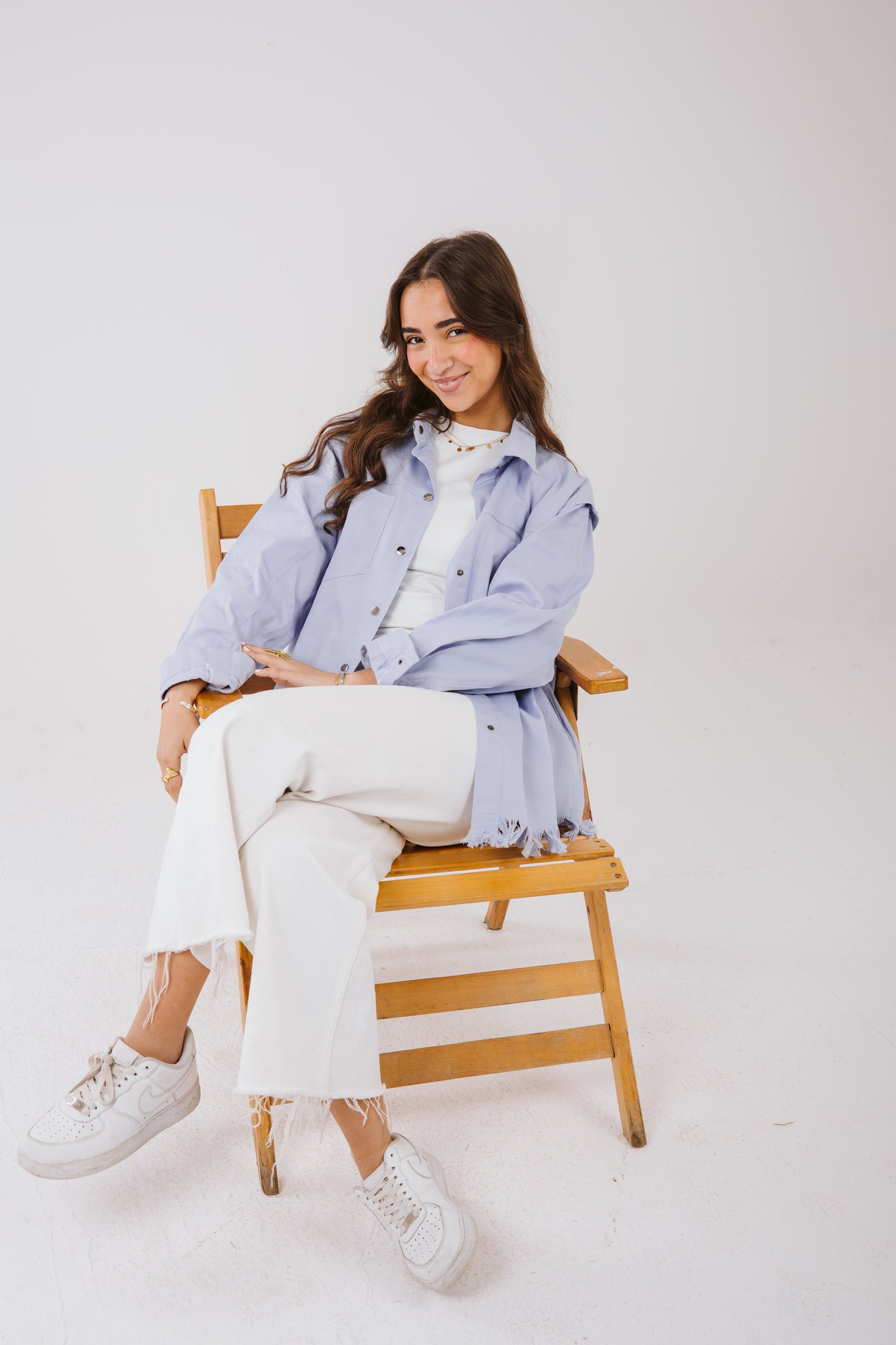 Lyra Shirt in Ice blue