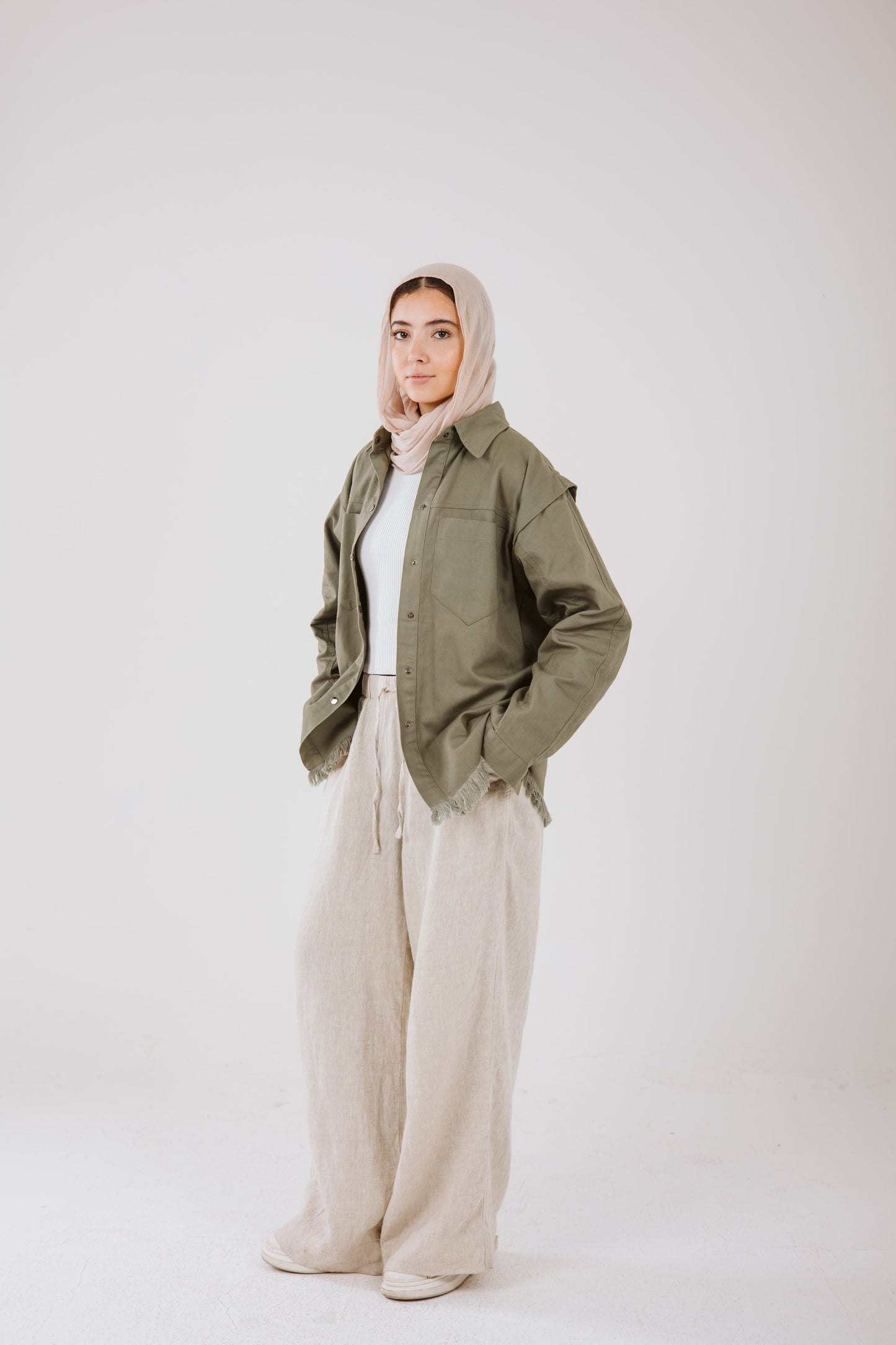 Lyra Shirt in Army green