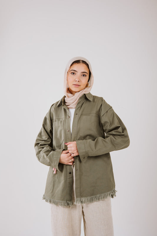 Lyra Shirt in Army green