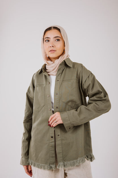 Lyra Shirt in Army green