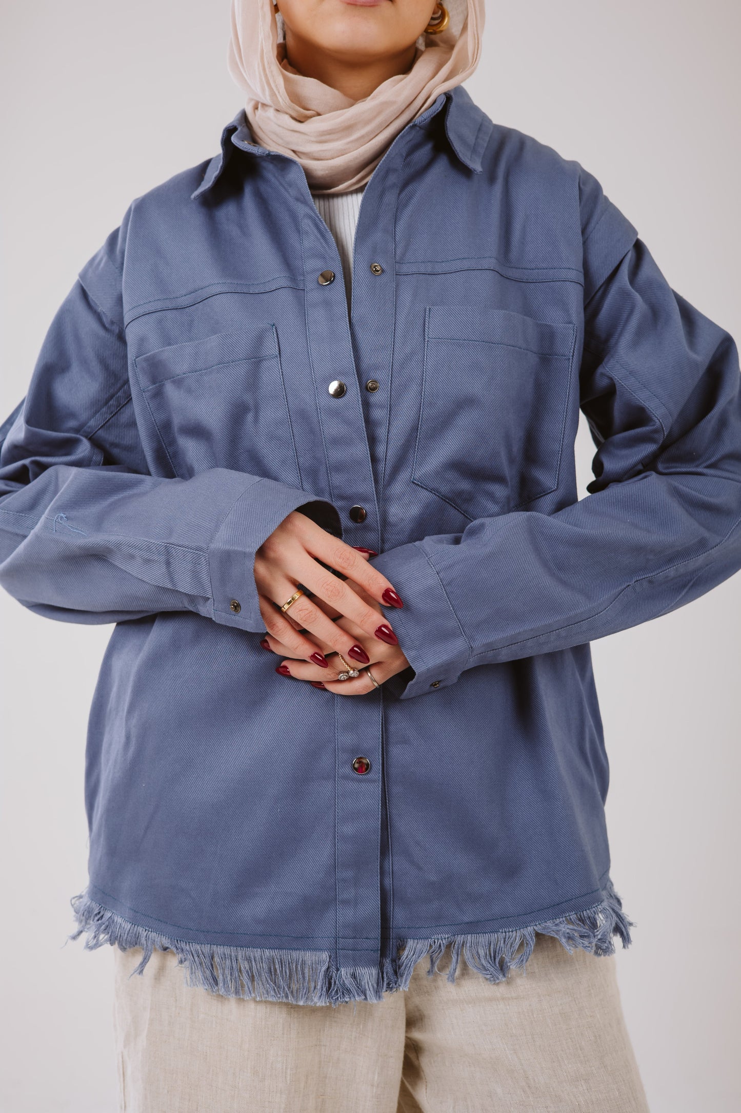 Lyra Shirt in Deep blue
