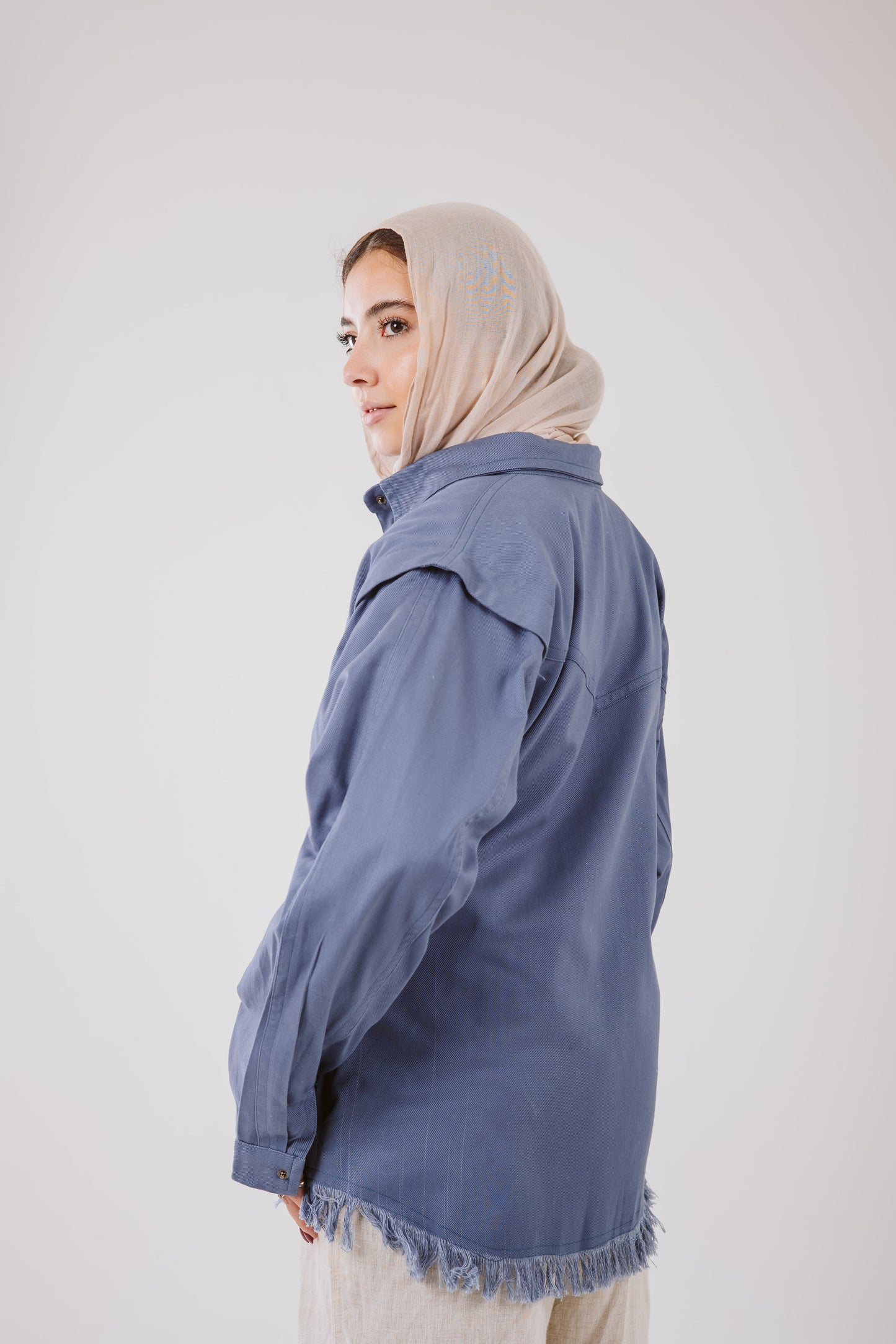 Lyra Shirt in Deep blue