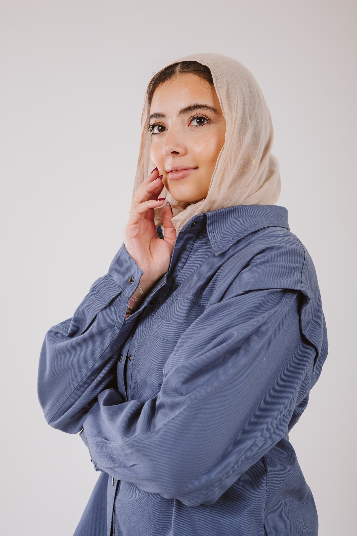 Lyra Shirt in Deep blue