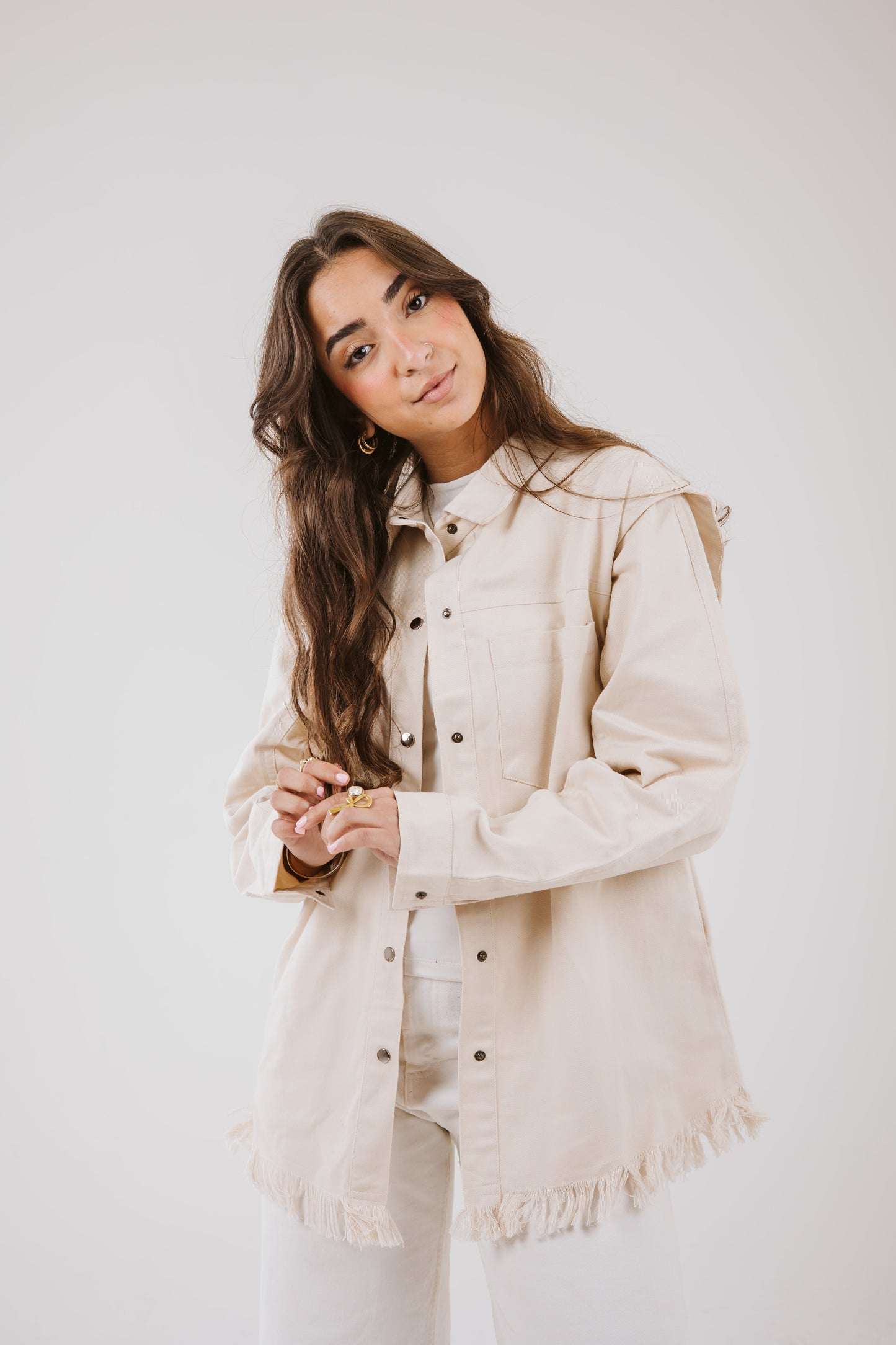 Lyra Shirt in Cream