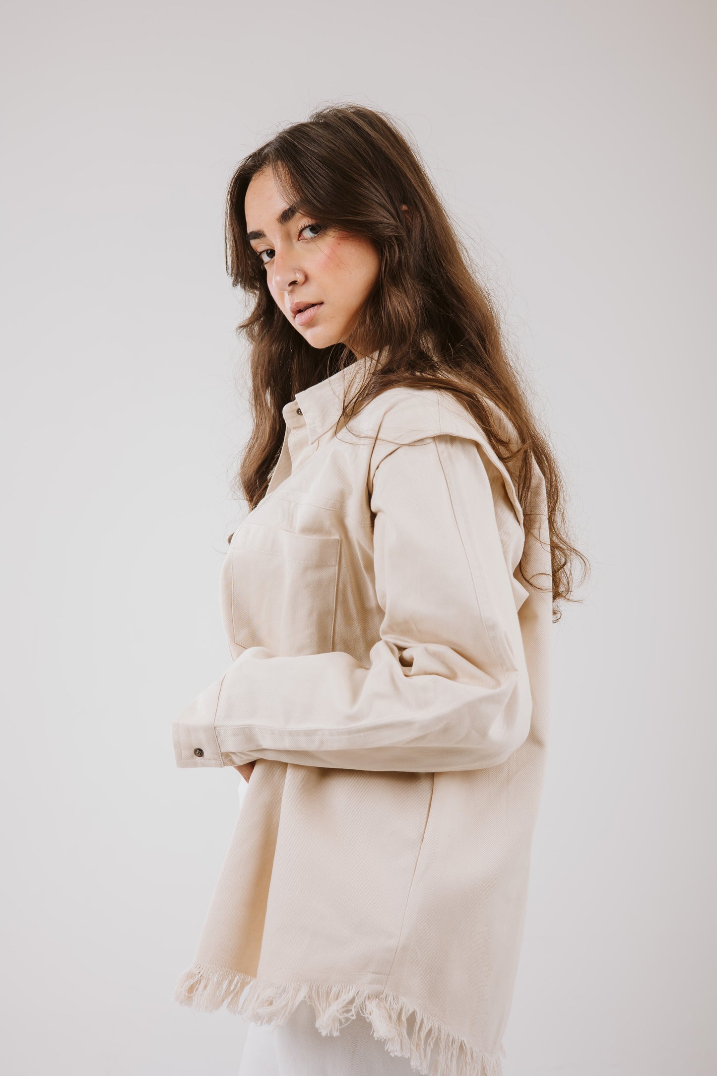 Lyra Shirt in Cream