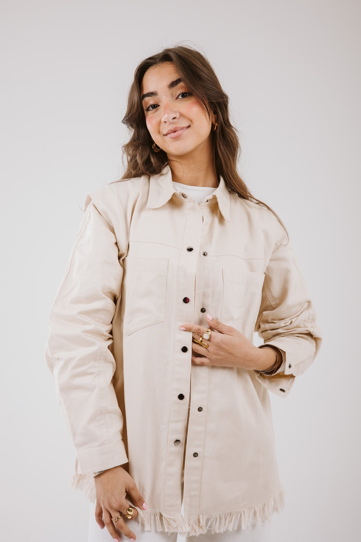 Lyra Shirt in Cream