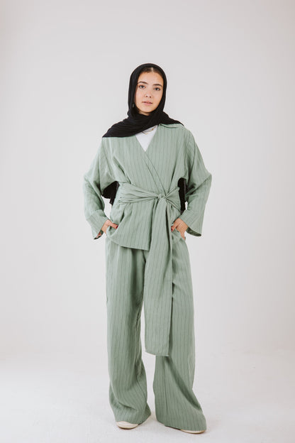 Sia Set in Tea green