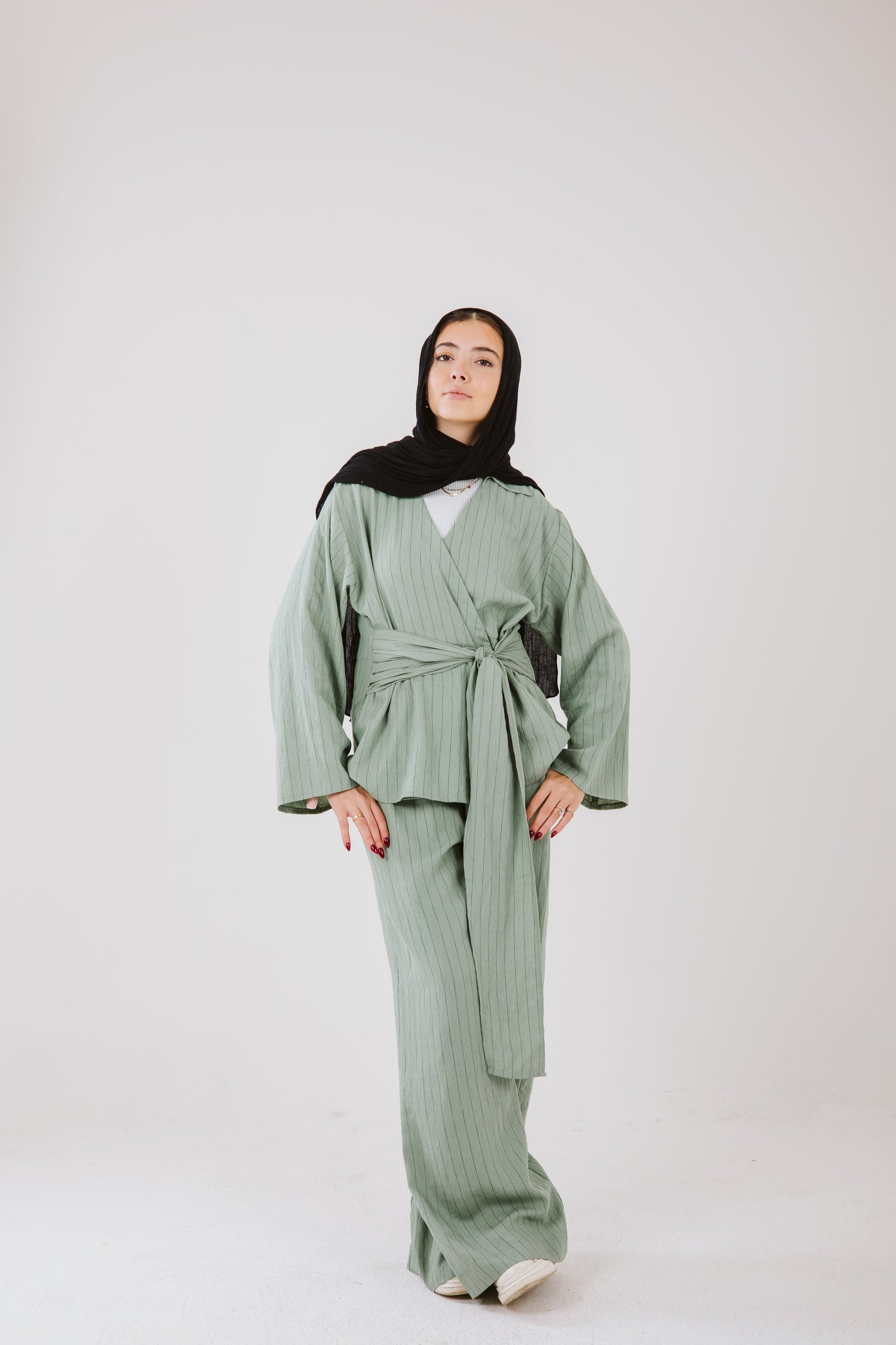 Sia Set in Tea green