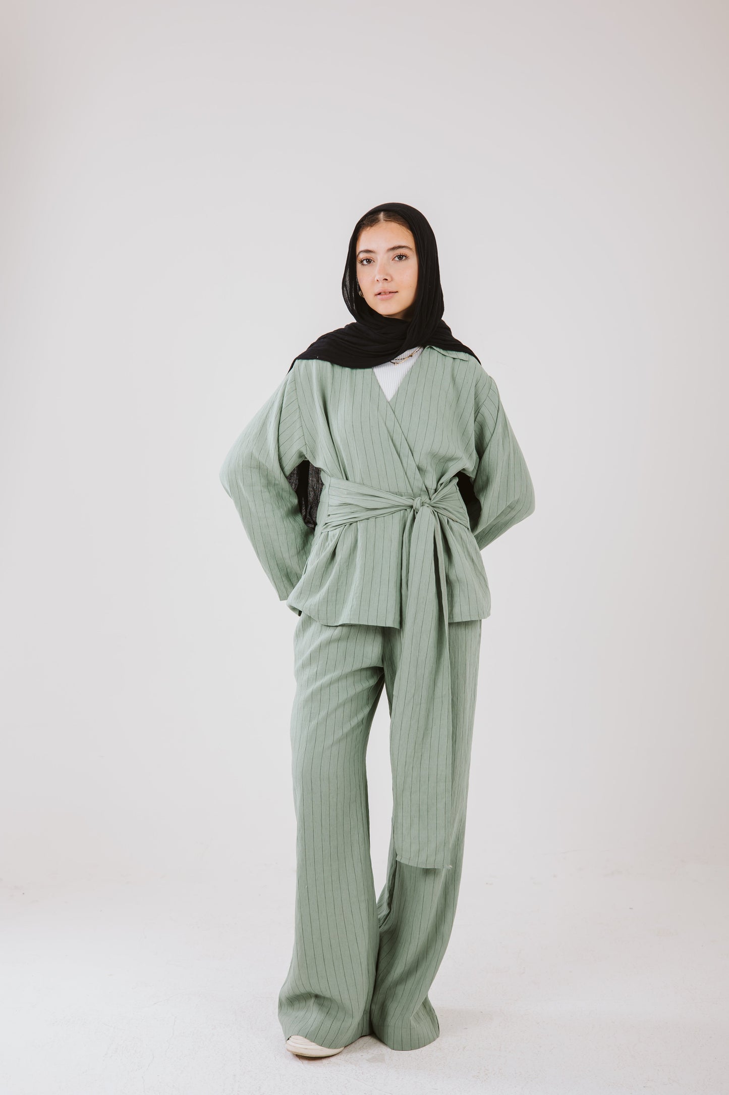 Sia Set in Tea green