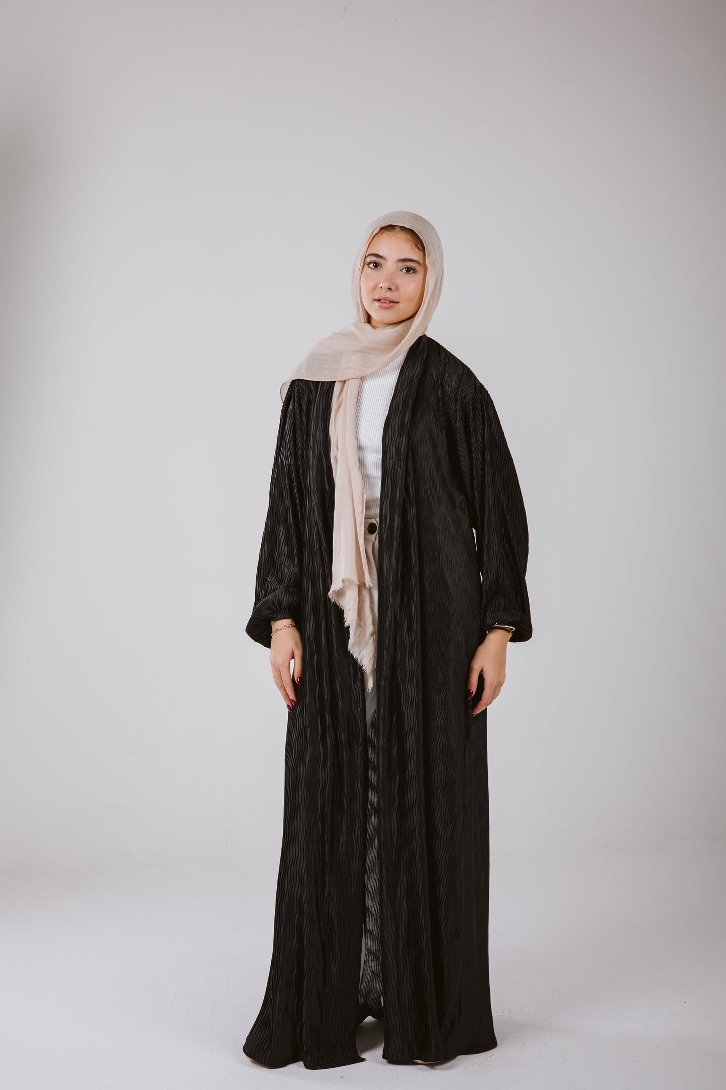 Noor Kaftan in Black
