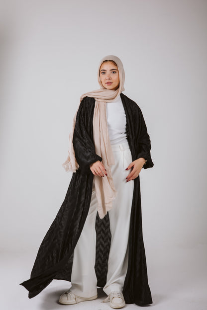 Noor Kaftan in Black