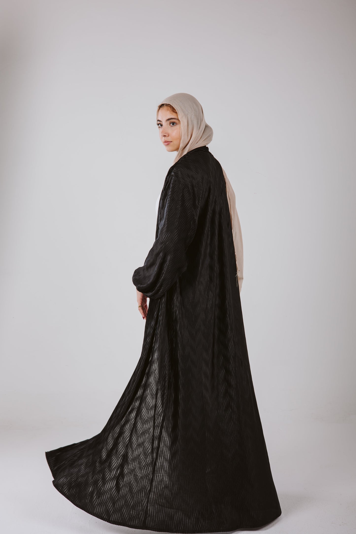 Noor Kaftan in Black