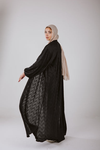 Noor Kaftan in Black