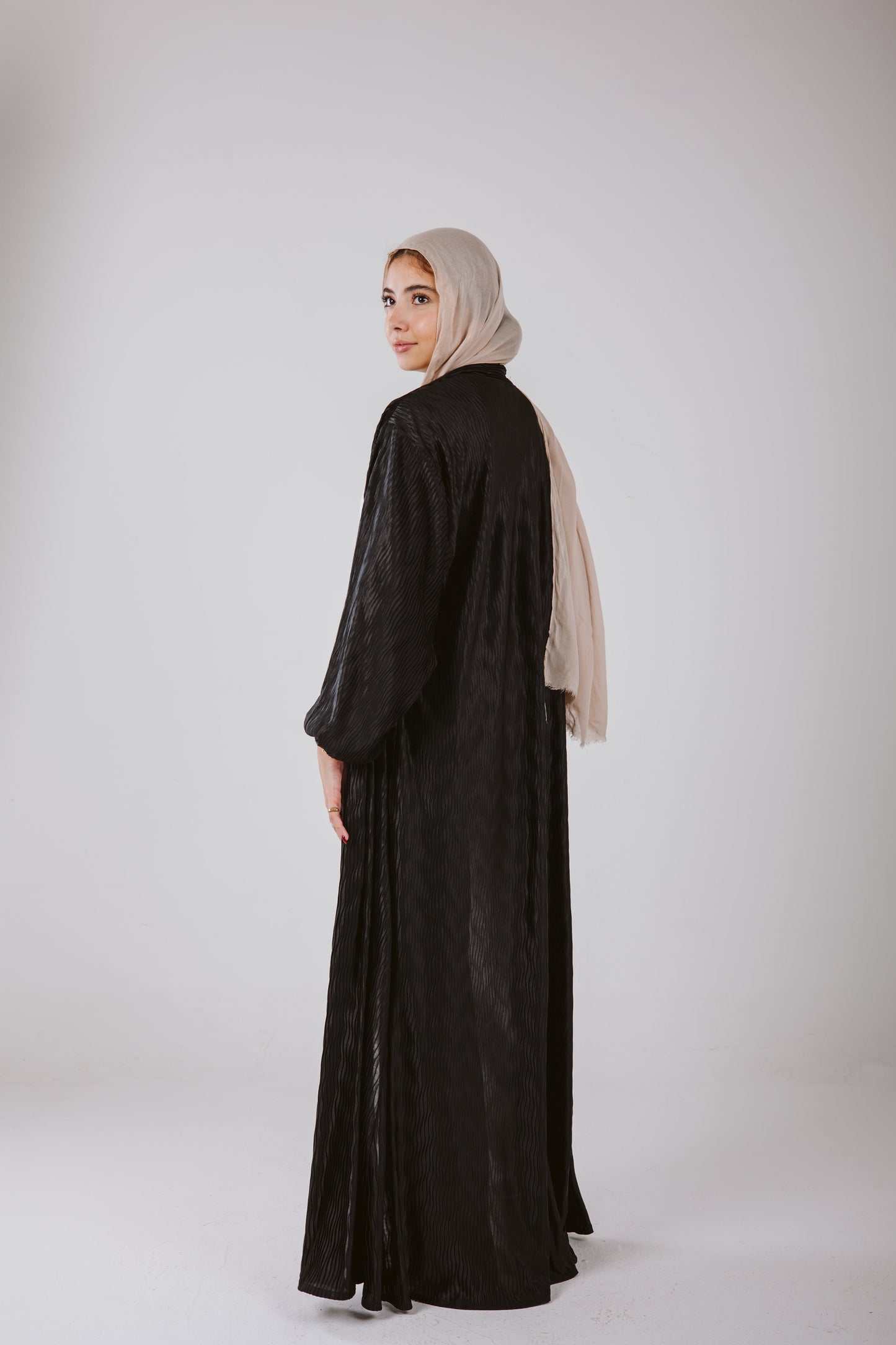 Noor Kaftan in Black