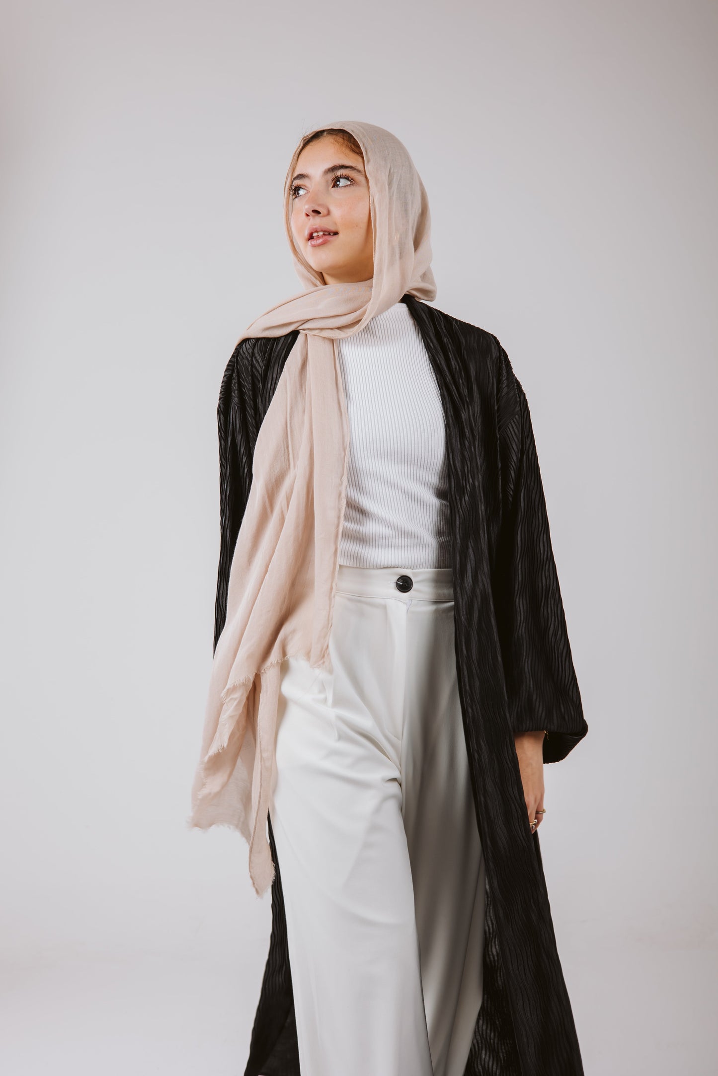 Noor Kaftan in Black