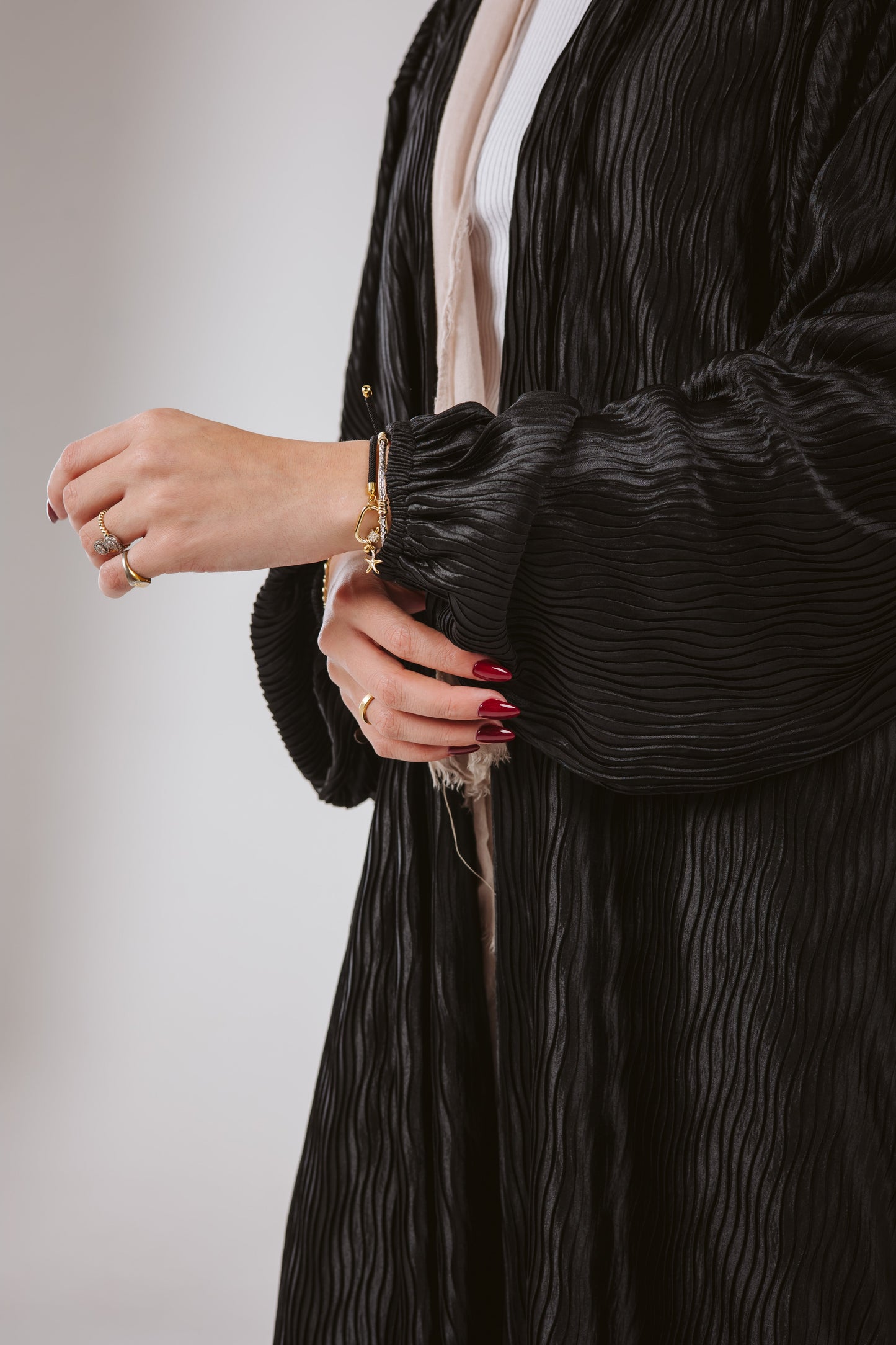 Noor Kaftan in Black