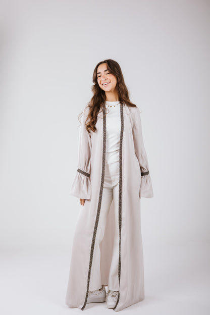 Layal Kaftan in Gray