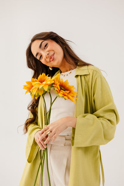 Elara Blouse in Pear