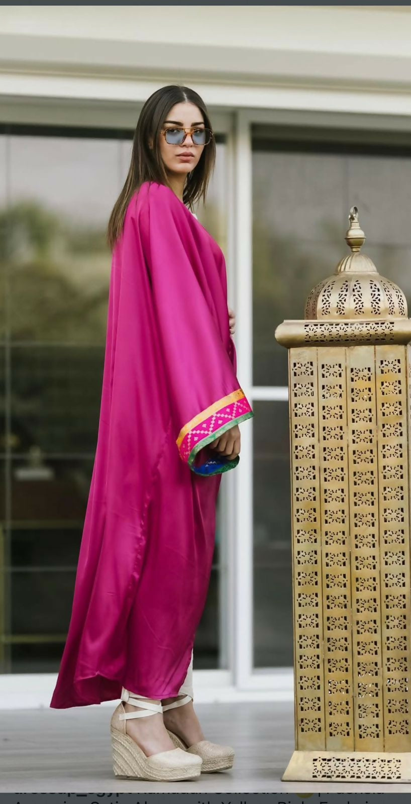Fuchsia Kaftan