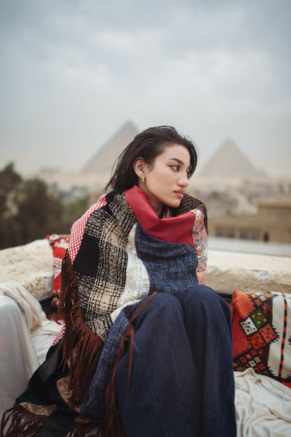Sahara Patch Shawl