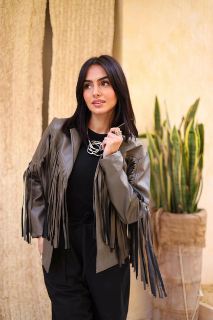 Fringes Jacket